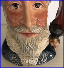 Royal Doulton Jug SIR WALTER RALEIGH D7169 (Limited Edition of 1000)