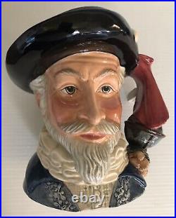 Royal Doulton Jug SIR WALTER RALEIGH D7169 (Limited Edition of 1000)