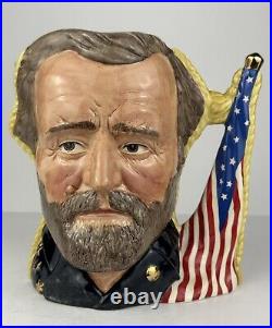 Royal Doulton Jug The Antagonists Collection ULYSSES GRANT & ROBERT LEE D6698