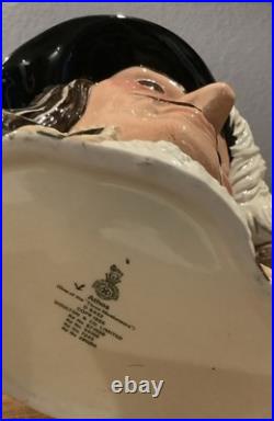 Royal Doulton Jugs 3 Musketeers Aramis Porthos Athos + D'Artagnan 4 Large Size