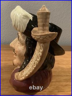 Royal Doulton Jugs 3 Musketeers Aramis Porthos Athos + D'Artagnan 4 Large Size