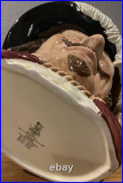 Royal Doulton Jugs 3 Musketeers Aramis Porthos Athos + D'Artagnan 4 Large Size