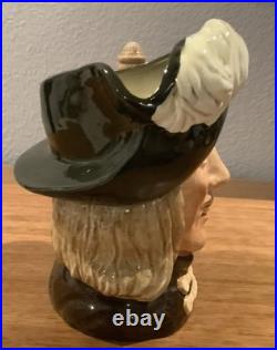 Royal Doulton Jugs 3 Musketeers Aramis Porthos Athos + D'Artagnan 4 Large Size