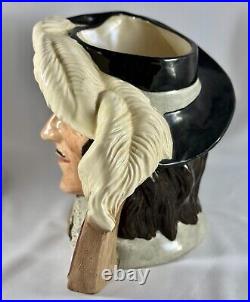 Royal Doulton Jugs- 3 Musketeers Aramis, Porthos, Athos plus D'Artagnan as 4th