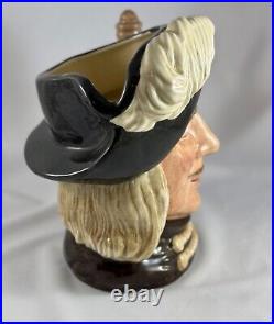 Royal Doulton Jugs- 3 Musketeers Aramis, Porthos, Athos plus D'Artagnan as 4th