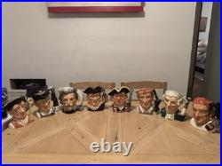 Royal Doulton Jugs Characters Of Williamsburg
