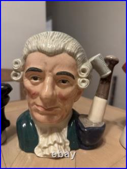 Royal Doulton Jugs Characters Of Williamsburg