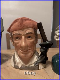 Royal Doulton Jugs Characters Of Williamsburg