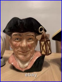 Royal Doulton Jugs Characters Of Williamsburg