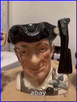 Royal Doulton Jugs Characters Of Williamsburg