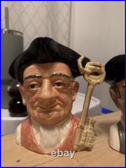 Royal Doulton Jugs Characters Of Williamsburg