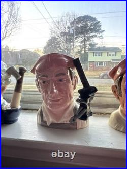 Royal Doulton Jugs Characters Of Williamsburg