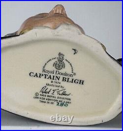 Royal Doulton Jugs FLETCHER CHRISTIAN & CAPTAIN BLIGH D7075 & D7074 (Ltd. Ed.)
