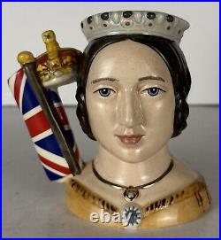 Royal Doulton Jugs QUEEN VICTORIA and PRINCE ALBERT D7072 and D7073