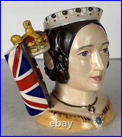 Royal Doulton Jugs QUEEN VICTORIA and PRINCE ALBERT D7072 and D7073