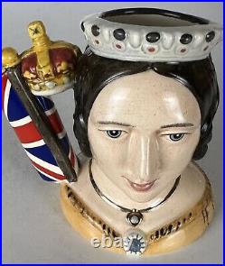 Royal Doulton Jugs QUEEN VICTORIA and PRINCE ALBERT D7072 and D7073