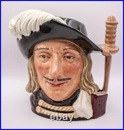 Royal Doulton Jugs- Set Of 4 3 Musketeers Aramis, Porthos, Athos, D'Artagnan