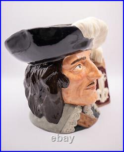 Royal Doulton Jugs- Set Of 4 3 Musketeers Aramis, Porthos, Athos, D'Artagnan