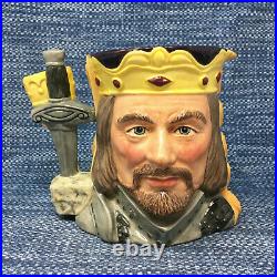 Royal Doulton King Arthur Guinevere D6836 Star Crossed Lover Toby Jug Large Mint