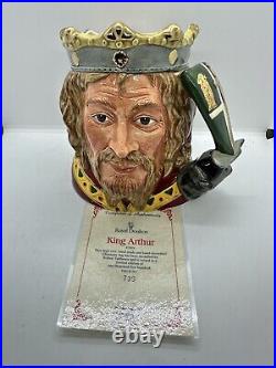 Royal Doulton'King Arthur' Large Character Jug, D7055, 7.25 #739 Out Of 1500