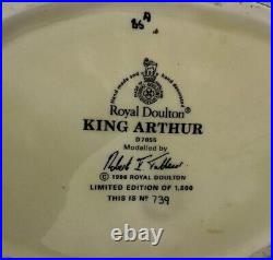 Royal Doulton'King Arthur' Large Character Jug, D7055, 7.25 #739 Out Of 1500