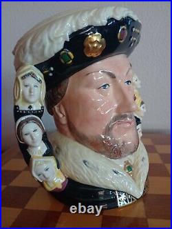 Royal Doulton King Henry VIII Double Handled Toby Jug 500th Anniversary