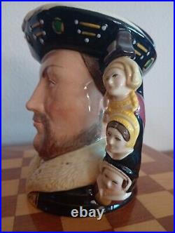 Royal Doulton King Henry VIII Double Handled Toby Jug 500th Anniversary