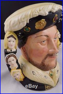 Royal Doulton King Henry VIII Large 7.5 Character Toby Jug Mug D6888 Ltd Ed
