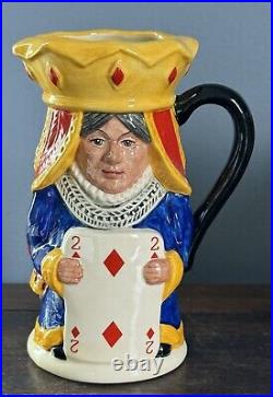 Royal Doulton King & Queen of Diamonds Toby Jug D6969 1994 Limited Edition
