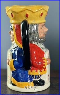 Royal Doulton King & Queen of Diamonds Toby Jug D6969 1994 Limited Edition