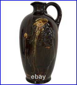 Royal Doulton Kingsware Jony Weller Handled Jug In High Gloss. Signed