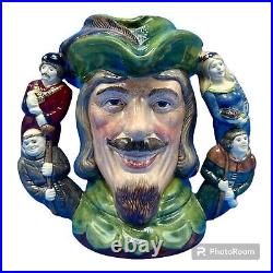 Royal Doulton LARGE 2 Handle Toby mug Robin Hood signed numbered Limited additio