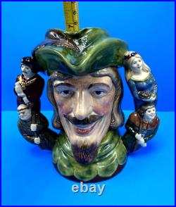 Royal Doulton LARGE 2 Handle Toby mug Robin Hood signed numbered Limited additio