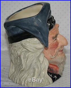 Royal Doulton LARGE Character Toby Jug THE WIZARD D6862 MINT COND