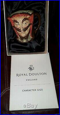 Royal Doulton Large 5 7/8 MEPHISTOPHELES Devil Character Toby Jug