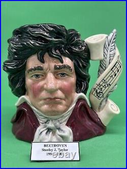 Royal Doulton Large'Beethoven' Character Jug, D7021, 7