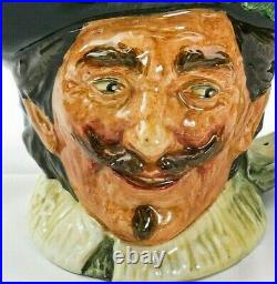 Royal Doulton Large'Cavalier' with Goatee Character Jug D6114! RARE
