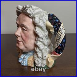 Royal Doulton Large Character Hendel D7080 Great Composers Series Excellent