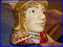 Royal Doulton Large Character Jug Alexander The Great D7224 Very Rare