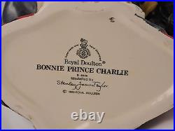 Royal Doulton Large Character Jug Bonnie Prince Charlie D6858