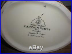 Royal Doulton Large Character Jug Captain Scott D7116