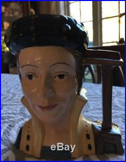 Royal Doulton Large Character Jug Catherine Parr D6664
