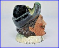 Royal Doulton Large Character Jug Cavalier With Goatee Dated 1940