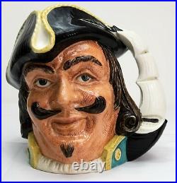 Royal Doulton Large Character Jug'Cpt Henry Morgan' D6467! Made in England