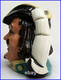 Royal Doulton Large Character Jug'Cpt Henry Morgan' D6467! Made in England