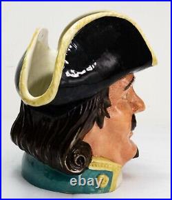Royal Doulton Large Character Jug'Cpt Henry Morgan' D6467! Made in England