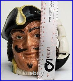 Royal Doulton Large Character Jug'Cpt Henry Morgan' D6467! Made in England