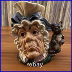 Royal Doulton Large Character Jug D6842 The Cook & The Cheshire Cat 6860 RD