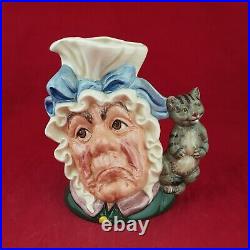 Royal Doulton Large Character Jug D6842 The Cook & The Cheshire Cat 6860 RD