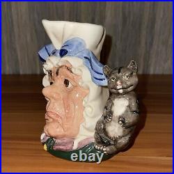 Royal Doulton Large Character Jug D6842 The Cook & The Cheshire Cat 6860 RD